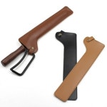 바베큐 장작 집게 가죽 케이스 벨트 홀더