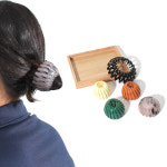 똥머리 고정 머리핀