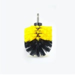 세차 변기청소 전동드릴연결 청소브러쉬탭 반원 3 5IN