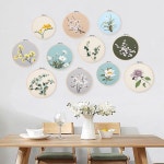 프랑스 꽃 diy자수 수예도구 패키지 키스 취미생활