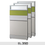 66T상단유리알루미늄벨트라인파티션 EL350 H1361