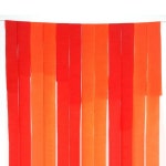 해피파티 파티스트리머 6입 혼합 주황 4 5m