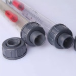 짧은 LZS 15 25 32 40 50 65 60 100 160 250 400 600 1000 LPH 플라스틱 배관 액체 유량계 유량계 Rotameter