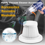 자동차 진공 청소기 필터 무선 진공 청소기 세척 필터 재사용 가능한 필터 요소 휴대용 진공 청소기