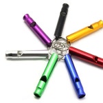 호신용 조난 구조 비상용 열쇠고리 호루라기