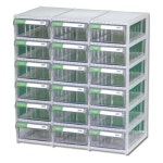 브레인 다용도 수납정리함 부품함 데스크서랍 정리함 CA-507-6