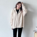 셀러허브 여성트랜드패션 212 꽈배기니트긴팔집업 DBNK660