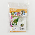 토단 교재 블링블링 보석십자수-DIY 원형 거울 만들기 초충도 1인용