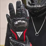 오토바이 방풍 터치 스크린 장갑 따뜻한 가죽 보온 보호 기어