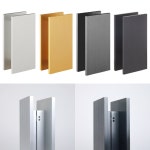 직사각 헤어라인 8400 강화도어손잡이 유리문 가마찌도어 철문