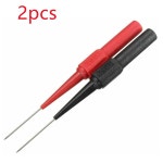 2 Pcs 디지털 멀티 미터 프로브 측정 장치 클램프 구리 테스트 리드 장비 1A 30V 플러그 0 7mmfor banana plug