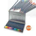 케이피아이 수채화 물감 연필 수성 색연필 틴케이스 미술수업용