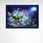 퍼즐라이프 500피스 월광의 사쿠라 직소퍼즐 액자세트