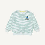 뉴발란스키즈 ESSENTIAL 스트라이프 스웻셔츠 NK9CD1102U