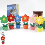 꽃모양 명함 사진 메모 이름표 보관 꽂이 1P