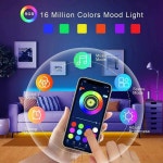 블루투스 USB LED 스트립 라이트 5050 SMD 5V RGB 조명 유연한 램프 테이프 리본 자체 접착 TV 데스크탑 다이오드
