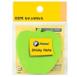 프린텍 스티키노트 모양스티키 하트 50매 DI010