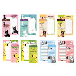 캐릭터 세트편지지 20개 혼합 편지봉투 기념일 팬시