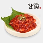 현대식품 찬통령 오징어젓갈 300g 제조 젓갈 반찬
