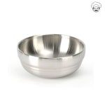 스텐 이중국그릇 샤틴국그릇 스텐국대접