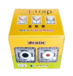 아이트랩 표준형 싱크대 하수구 트랩 냄새 제거 화장실 배수구 악취 벌레 덮개 마개