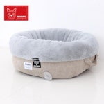 털원단 쏙들어가는 원형 쿠션 방석 강아지쿠션 U117067