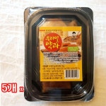 안복자한과 우리밀약과 130g X5개 벌크 전통약과 간식