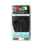 포우즈 천연 라텍스 애견신발 블랙XL 강아지신발