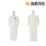 크린가드 크린가드 A30 보호복 후드 흰색 L 43033 43035 단품 1개