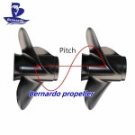 Bernardo 보트 프로펠러 10 38x14 피트 Mercury 선외기 25 30 40 45 48 50 55 60 70HP 모터 알루미늄 3 Blade13 스플라인