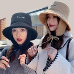 귀여운 여성 겨울 외출 귀마개 뽀글이 모자