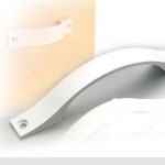 싱크대손잡이 소렌토손잡이 피스형 중 백색-중