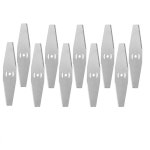 금속 트리머 블레이드 교체 잡초 제거기 톱날 예초기 정원 전동 공구 액세서리 15