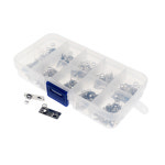 AA AAA 배터리용 교체용 금속 배터리 스프링 접촉 플레이트 10개