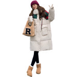 하라쥬크 다운 패딩 코트 여성 겨울 2022 하프기장 671395N4987661728