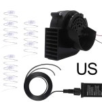 낙엽 송풍기 미니 충전 블로워 교체 팬 12V 1 5A 공기 3 LED 조명 스트링 전원 어댑터 Airblow inflables 실내 실외