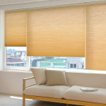 창안애 탑다운 올하프 허니콤블라인드 거실 창문 40 x 30