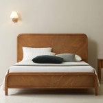 올쏘 진저 헤링본 원목 침대 프레임 Q(퀸)