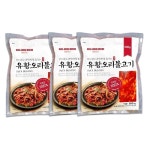 I-rang 엄마마음 국내산 1등급 무항생제 양념 유황 오리고기 오리불고기 오리주물럭 500g x 3팩