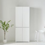 가구산책 긴문 다용도 수납장 800 H2359