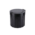 캠핑지구 휴대용 캠핑 변기 이동식 간이 차박 화장실 변기통 휴대용변기일반블랙