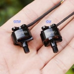 미니 DC 11 1V 브러시리스 모터 마이크로 3 상 1815 BLDC 고속 CW CCW 다축 RC 드론 용 3300KV BO-1815-N2B-383-11