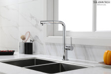 더죤테크 슈티에싱크8028 크롬 주방수전