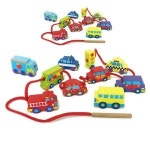 활발한 뇌활동을 위한 치료 교구 교통 실꿰기 X 2개입