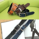 블루마운트 여자 벨트 캐주얼 벨트 라이트브라운 WB1260