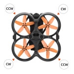 제이케이5유통오렌지팟 | DJI Avata 소품용 2925s 프로펠러 2 쌍 드론 액세서리용 블레이드 교체 경량 윙 팬