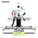 밀링머신 NUMOBAMS uper 수직 컬럼 금속 밀링 머신 750W Brushless Drill Mill Lathe WM25V-S