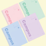 파스텔 캠퍼스 A4 스프링 노트 종합장 연습장 1개