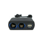 카렉스 아이팝블루라인듀얼USB 2구소켓 멀티소켓