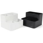 시스맥스 사각 펜슬홀더 색 연필꽂이 필기구 정리함